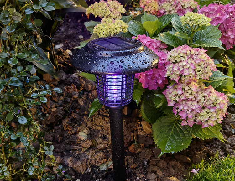 小區滅蚊燈是否防水，下雨會不會漏電